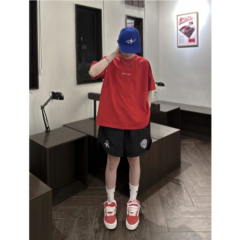 Áo Thun Boxy nam nữ Thêu chữ Morpheus dáng rộng, form áo basic dễ mặc, tôn dáng, phong cách trẻ trung, năng động