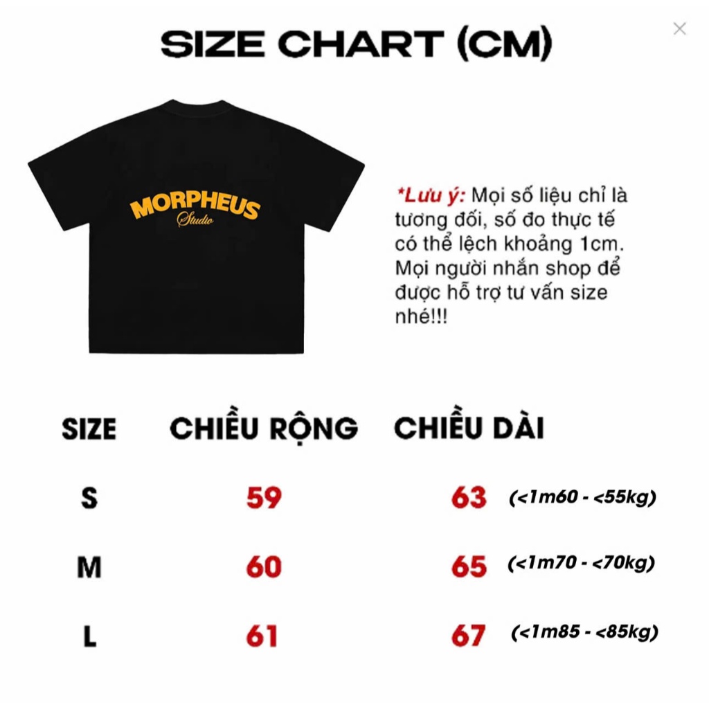 Áo Thun Boxy Morpheus In Nổi chất vải cotton 260gsm  dày dặn, 5 màu basic, áo thun form rộng thoáng mát, cho nam và nữ