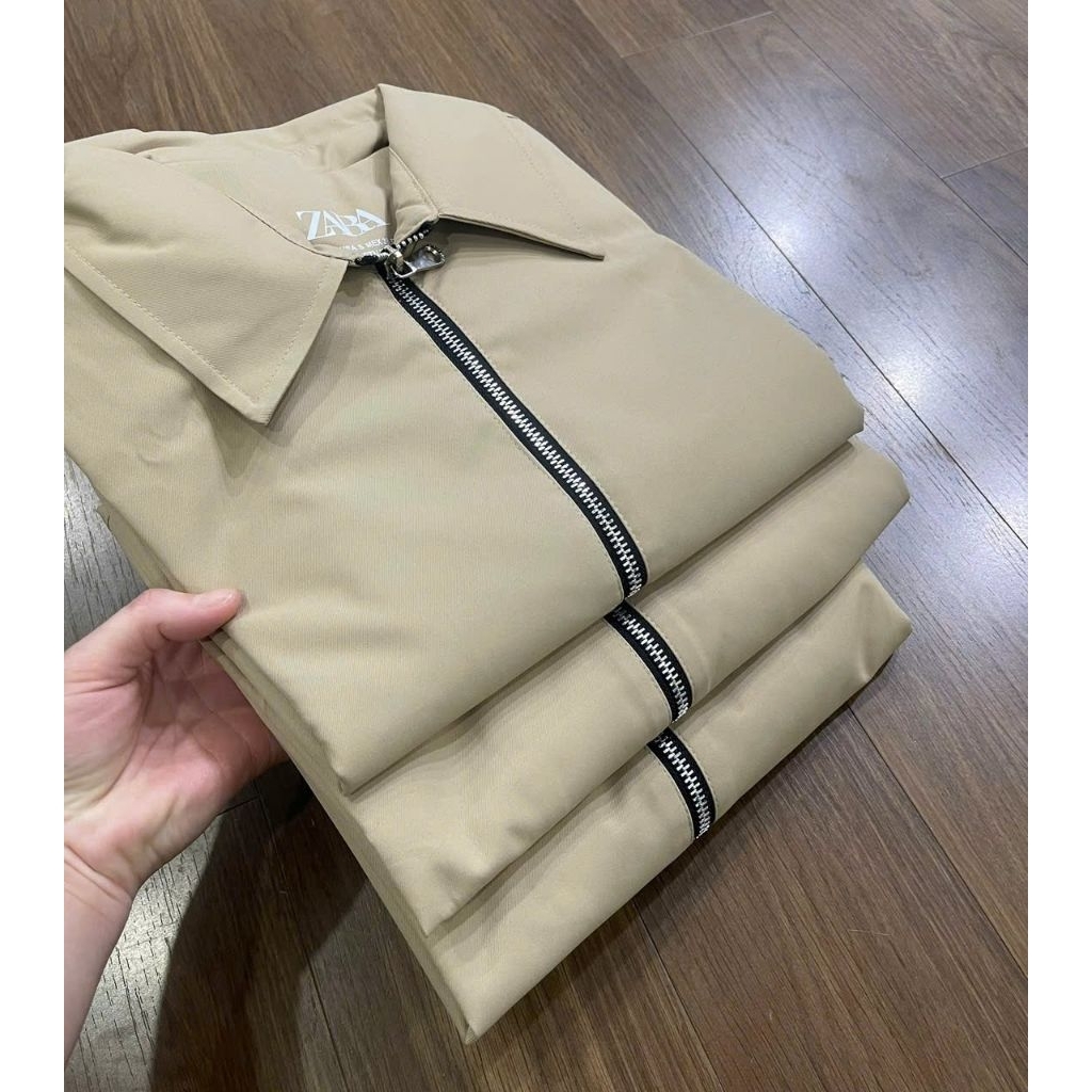 (BomoHouse) Áo khoác bomber chống nước 2 lớp Zá. Rà. unisex