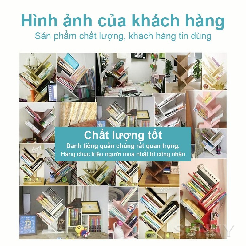SUNNY Kệ sách có ngăn kéo kệ để sách lưu trữ để bàn thiết kế đơn giản kệ sách đa năng phòng làm việc
