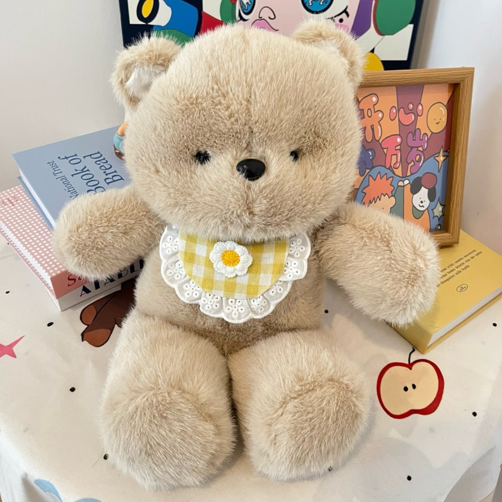 Gấu Thú Bông Đeo Yếm Animal Đi Chạy Bộ Thỏ Voi Mèo Heo Gấu Teddy Quà Tặng Độc Đáo Lông Xù Siêu Mềm Mịn Siêu Dễ Thương
