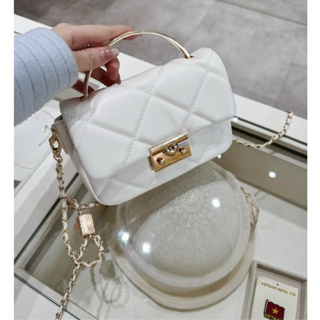 [HÀNG CÓ SẴN] Túi Xách Nữ bag, túi nhún đeo chéo, túi hộp nữ thời trang