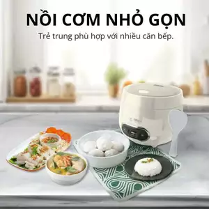 Nồi cơm điện 1.2L Mishio MK387