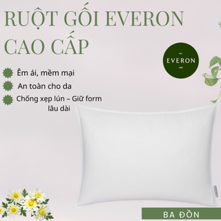 Ruột Gối Everon Original Low – Hỗ Trợ Giấc Ngủ Sâu, Nhẹ Nhàng, Thoáng Mát, Êm Ái, Chính Hãng
