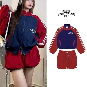 Sét áo gió sọc tay phối quần đùi phồng sang chảnh hottrend from fresize 38-55kg HOIAANHSILE