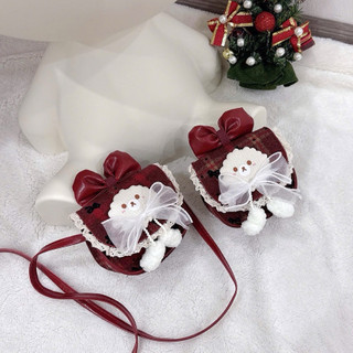 Túi cho bé và mẹ Mini Đeo Chéo  phối họa tiết caro Dễ Thương Phong Cách Hàn Quốc - TXN457