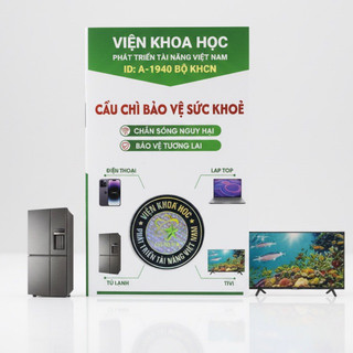 [VienKhoaHoc] Cầu Chì G9 - Miếng Dán Điện Thoại Hấp Thụ 99% Sóng Điện Từ Phiên Bản Viện Khoa Học