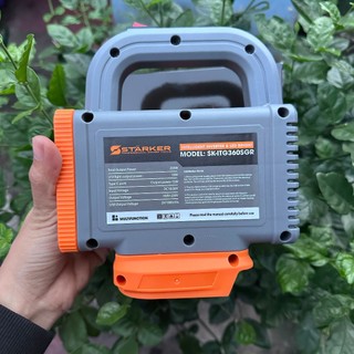 Đế Chuyển Đổi Nguồn Điện STARKER-ITG360SGR , Công suất 200w , Chuyển nguồn từ 18-21v lên 220v 50hz , Tích hợp đèn led 10