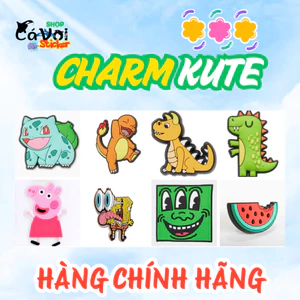 Charm/Sticker gắn dép- hàng chính hãng- Hoạt hình kute