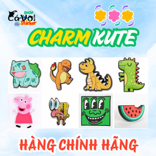 Charm/Sticker gắn dép- hàng chính hãng- Hoạt hình kute