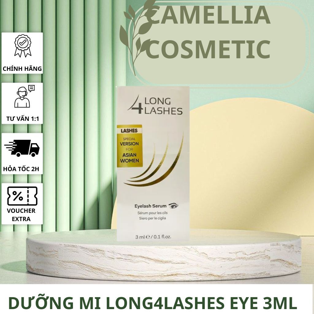 [HÀNG CÔNG TY] Dưỡng Mi Long4lashes,Eyelash serum 3ml