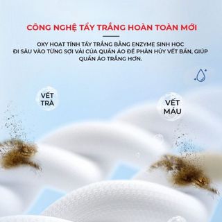 Homee.cok Bột Giặt Enzyme Sinh Học Đậm Đặc - Tẩy Sạch Vết Bẩn, Khử Mùi Quần Áo, Giặt Tay Giặt Máy, Tiết Kiệm