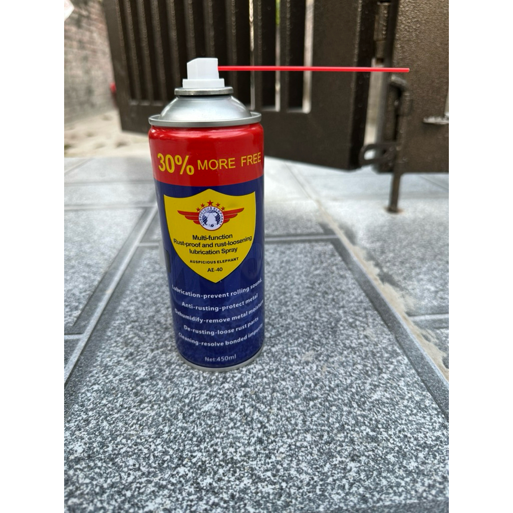 Bình xịt chống rỉ sét và bôi trơn đa năng VOHAOCHAI VHC-40 450ml - Tẩy rỉ, khử ẩm, làm sạch kim loại