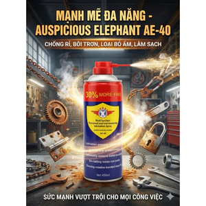 Bình xịt chống rỉ sét và bôi trơn đa năng VOHAOCHAI VHC-40 450ml - Tẩy rỉ, khử ẩm, làm sạch kim loại