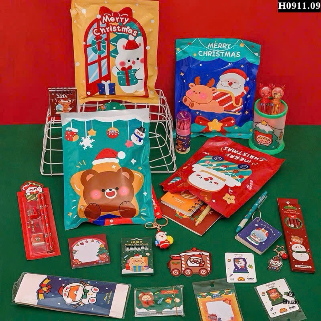 TÚI MÙ NOEL - QUÀ NOEL - TÚI QUÀ TẶNG CHO BÉ