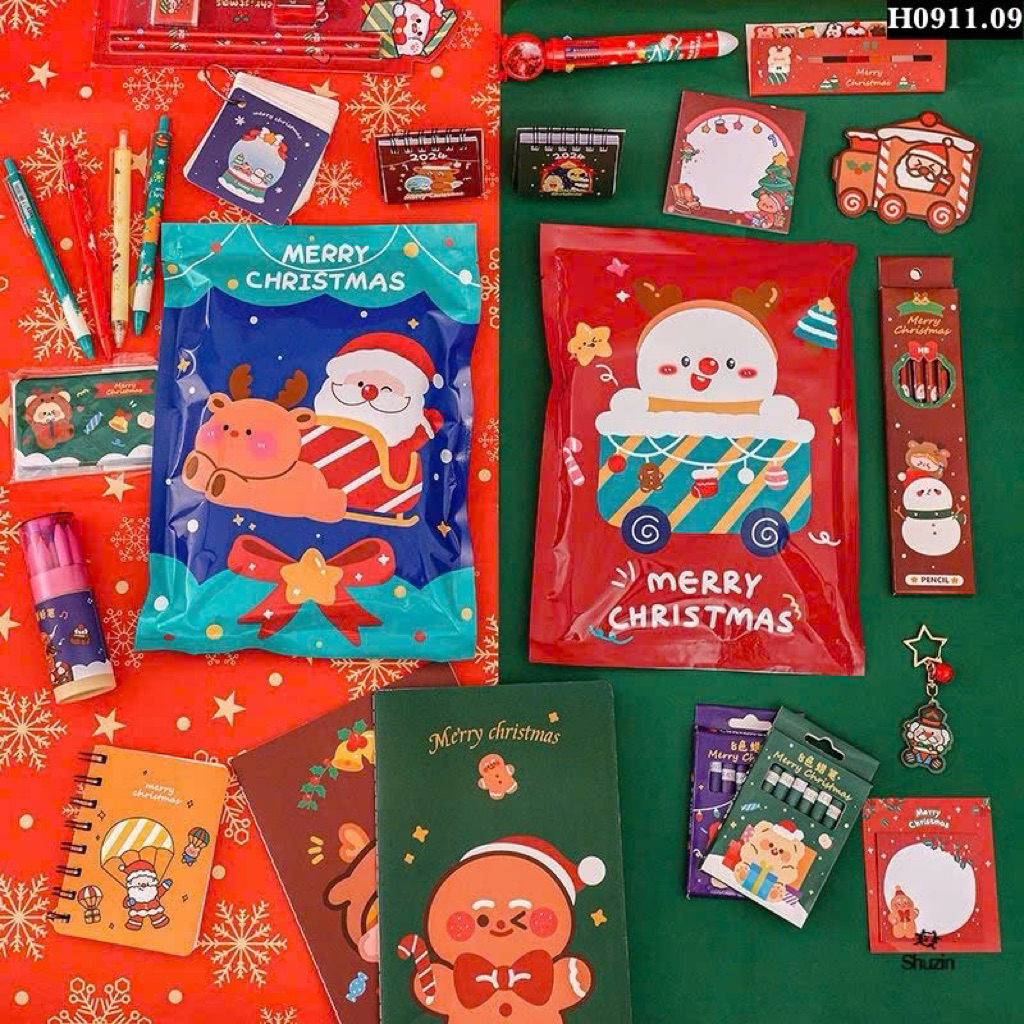 TÚI MÙ NOEL - QUÀ NOEL - TÚI QUÀ TẶNG CHO BÉ
