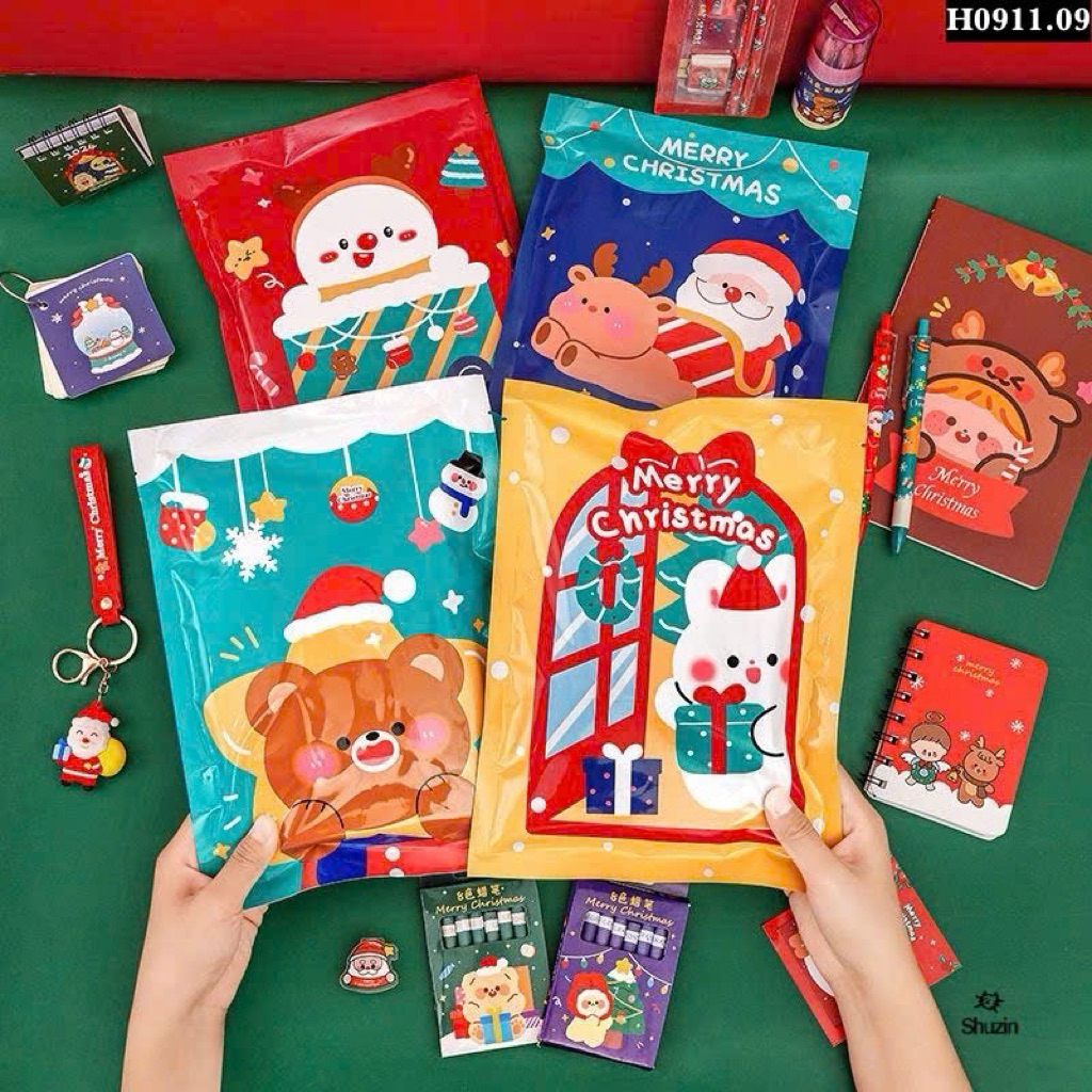 TÚI MÙ NOEL - QUÀ NOEL - TÚI QUÀ TẶNG CHO BÉ