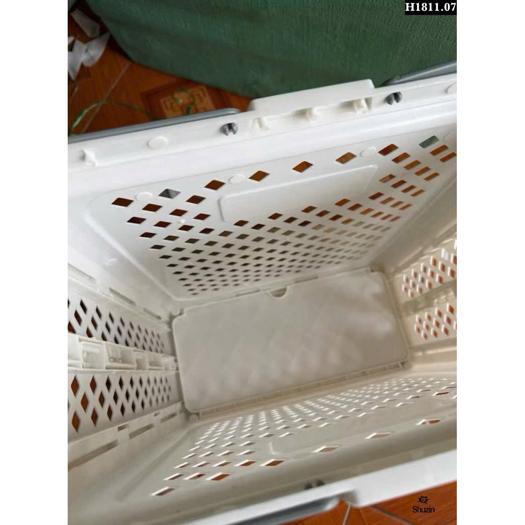 GIỎ ĐỰNG QUẦN ÁO GẤP GỌN CÓ BÁNH XE –  SIÊU TIỆN