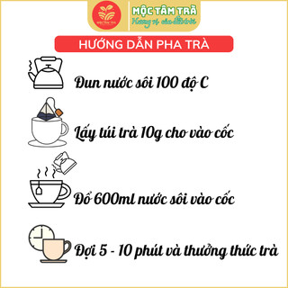 Trà Gạo Lứt Thảo Mộc Cô Gái Miền Tây – Hộp 20 Gói x 10g – Trà Túi Lọc Tự Nhiên