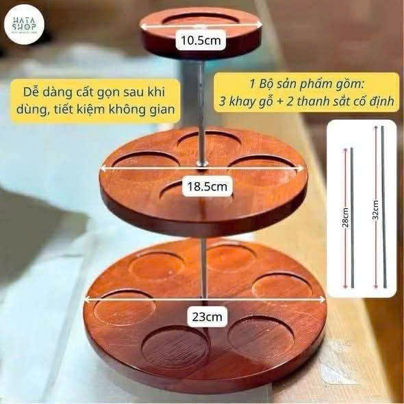 THÁP GỖ 3 TẦNG ĐỰNG BIA – NƯỚC NGỌT NGÀY TẾT AMIZIN