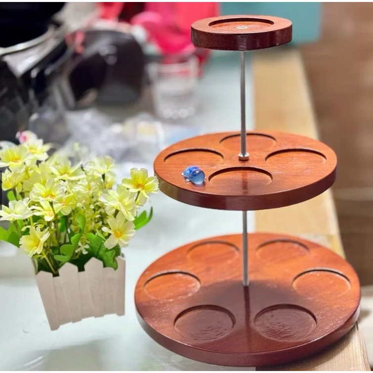 THÁP GỖ 3 TẦNG ĐỰNG BIA – NƯỚC NGỌT NGÀY TẾT AMIZIN