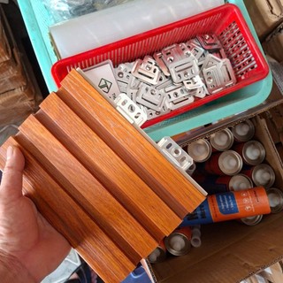 Ke inox, Bass inox, Ke gài Lam sóng, Ốp Nano, ke inox (bán 6 cái)