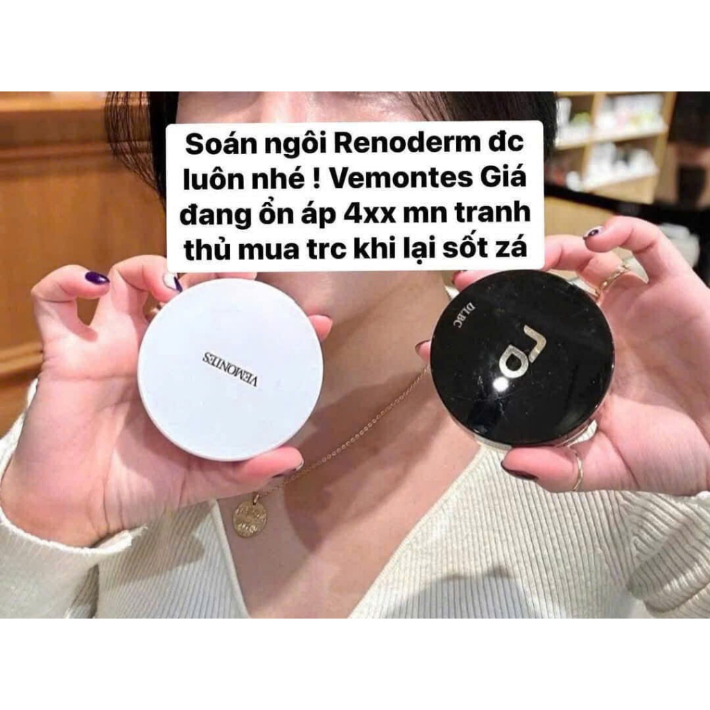 [HÀNG CÔNG TY] Cushion VEMONTES GLOW POT SPF50+ PA+++  lên tone nhẹ nhàng, khả năng kiềm dầu tốt