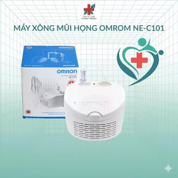 MÁY XÔNG MŨI HỌNG OMRON NE-C101 | HỖ TRỢ XÔNG HÍT – LÀM ẨM ĐƯỜNG THỞ – DỄ SỬ DỤNG CHO GIA ĐÌNH