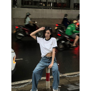 Áo Phông Slim Fit Ôm Body Tôn Chiều Cao Áo Thun Cotton 2 Chiều Sợi Chập Cao Cấp 250GSM - CCROPSTUDIO