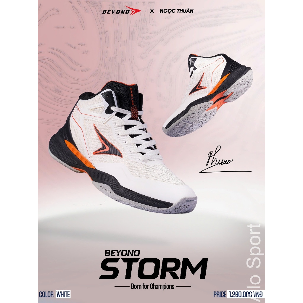 [Kèm 3 Quà] Giày Bóng Chuyền Beyono Storm Chính Hãng New 2025 Cao Cấp ...