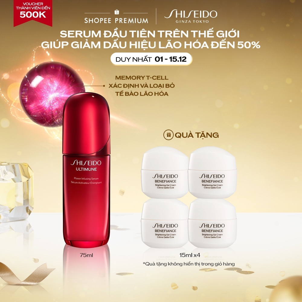 Tinh chất dưỡng da Shiseido Ultimune Power Infusing 4.0 Serum 75ml (1-15/12)