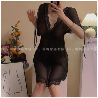 VÁY NGỦ REN MỀM DÁNG RỘNG/ MẶC ĐƯỢC 2 KIỂU BIG SIZE (65-100KG)