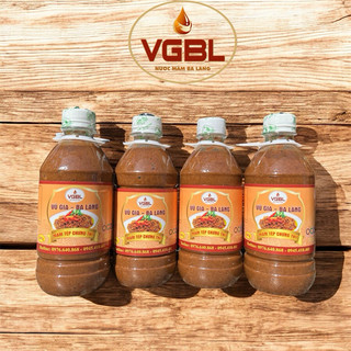 ComBo 4 Chai Mắm Tép Ba Làng 600Gr