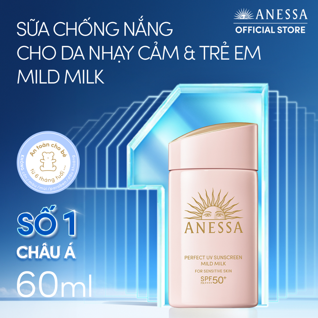 Kem chống nắng Anessa Perfect UV Sunscreen SPF50+ PA ++++ 60ml