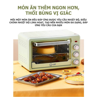 Lò nướng nồi chiên không dầu Xabazy dung tích 12l công suất 1400W, chuyên chiên nướng. làm bánh·
