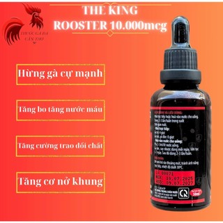 Combo(2 tặng 1) b12 10.000mcg nuôi gà chế độ tăng bo, nở khung, tăng nước máu, hừng gà (1 chai 50ml)