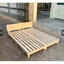 Giường pallet gỗ quế thơm, giường gỗ đa dạng kích thước cao 30cm(có video hướng dẫn lắp)