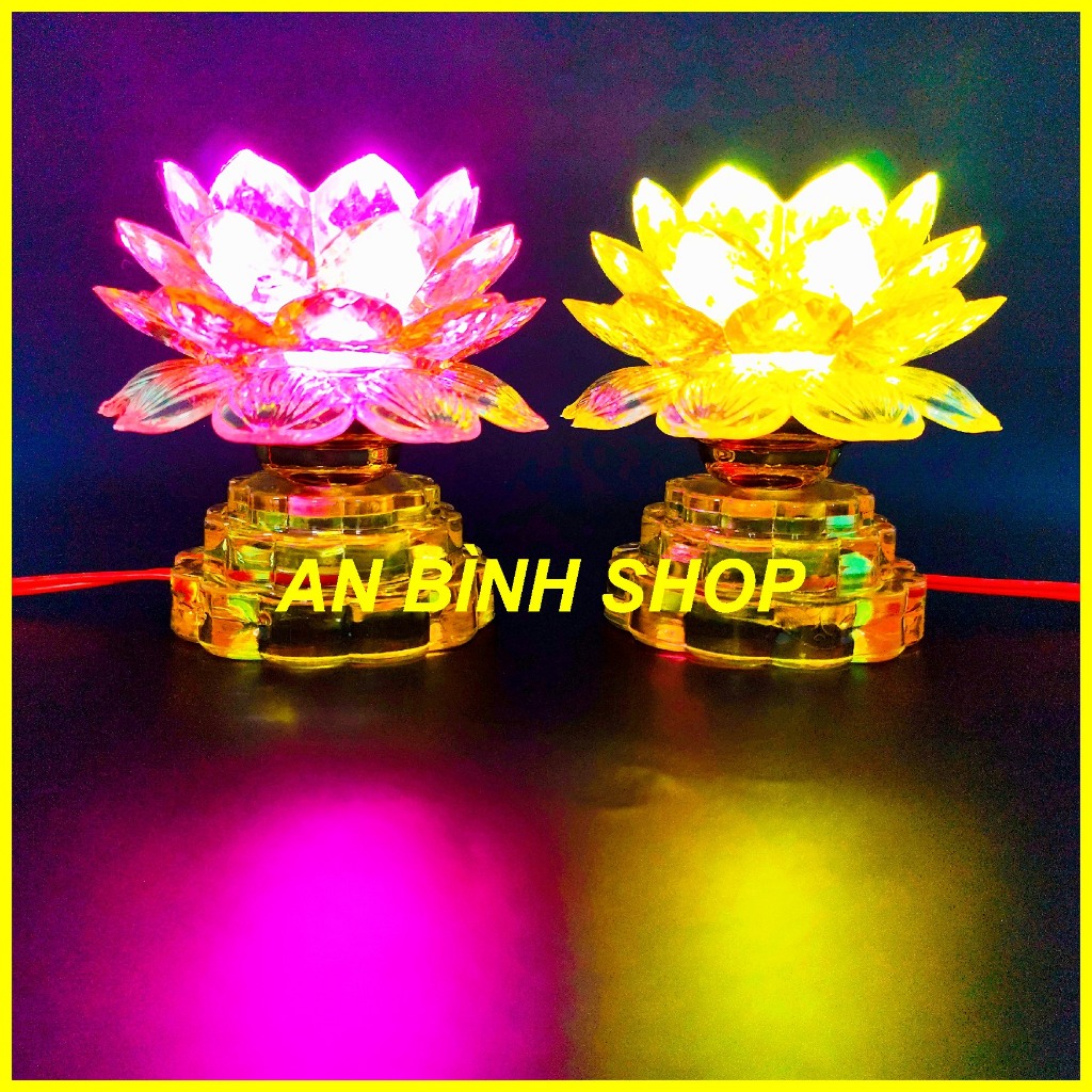 ( Hàng loại 1 ) 1 Bộ 02 đèn thờ, bàn thờ thần tài, đèn ban thờ, đèn bàn thờ