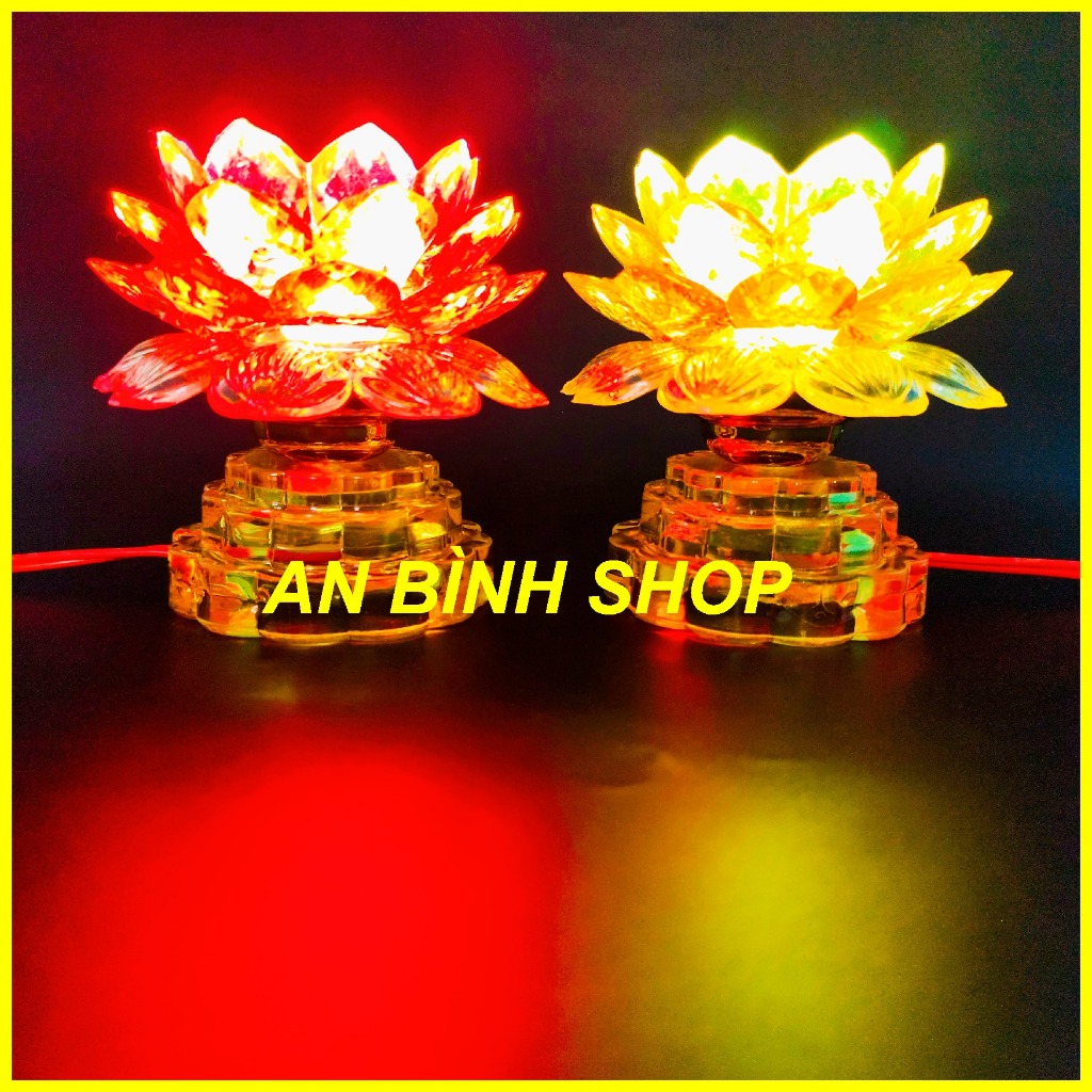 ( Hàng loại 1 ) 1 Bộ 02 đèn thờ, bàn thờ thần tài, đèn ban thờ, đèn bàn thờ