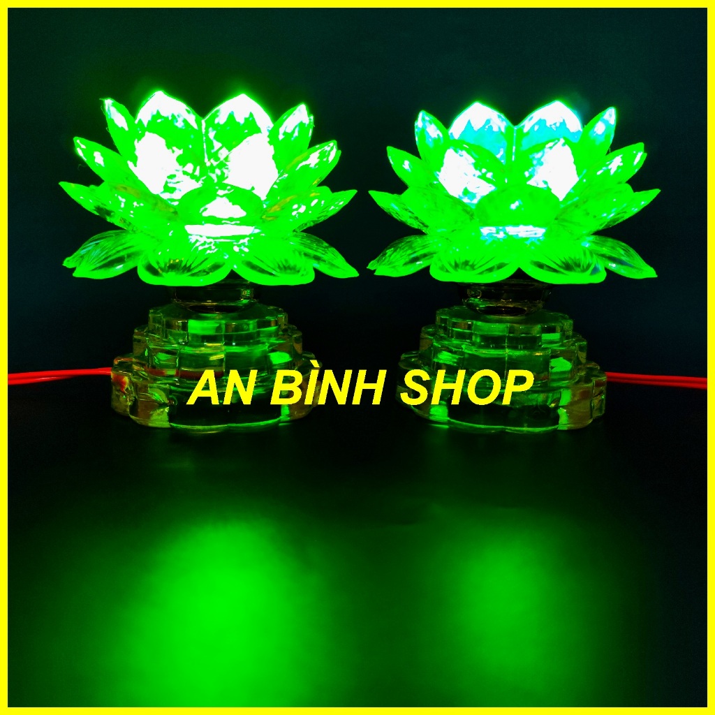 ( Hàng loại 1 ) 1 Bộ 02 đèn thờ, bàn thờ thần tài, đèn ban thờ, đèn bàn thờ