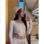 Áo croptop tay dài, ôm body khoét eo cực cá tính, gợi cảm CRT01