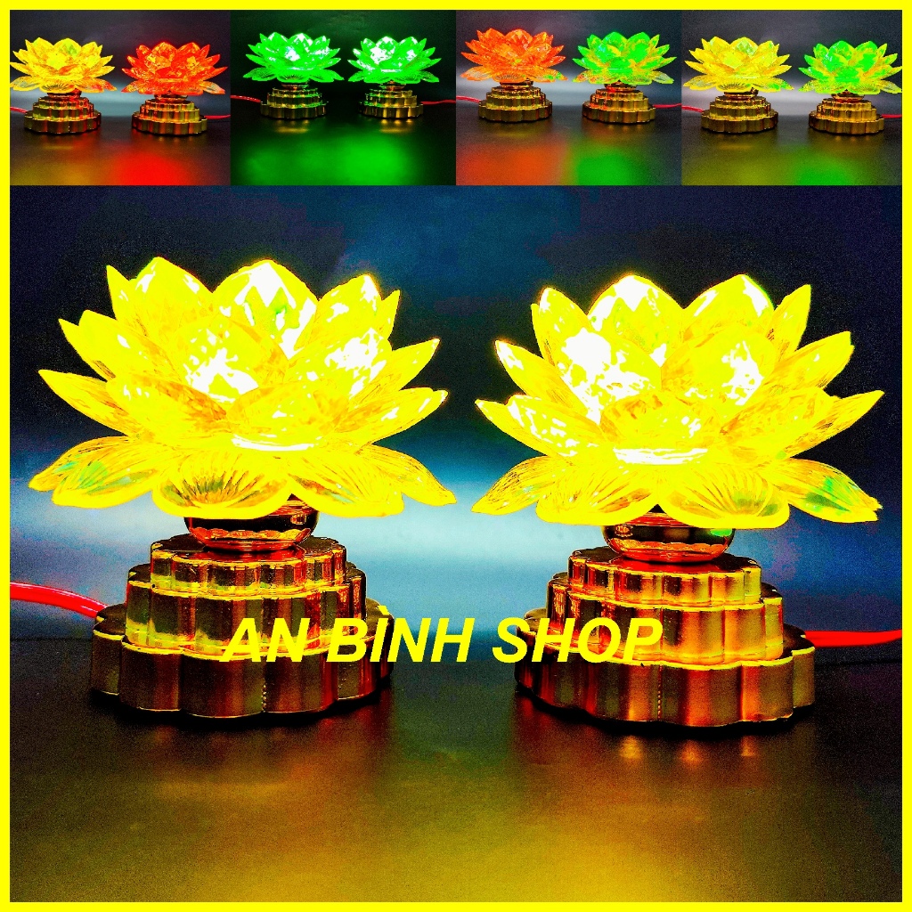 ( Hàng loại 1 ) 1 Đôi đèn thờ, đèn ban thờ, đồ thờ cúng, đèn thờ quan âm bồ tát