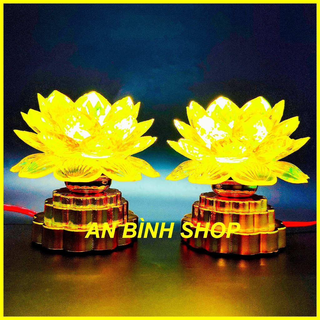 ( Hàng loại 1 ) 1 Đôi đèn thờ, đèn ban thờ, đồ thờ cúng, đèn thờ quan âm bồ tát