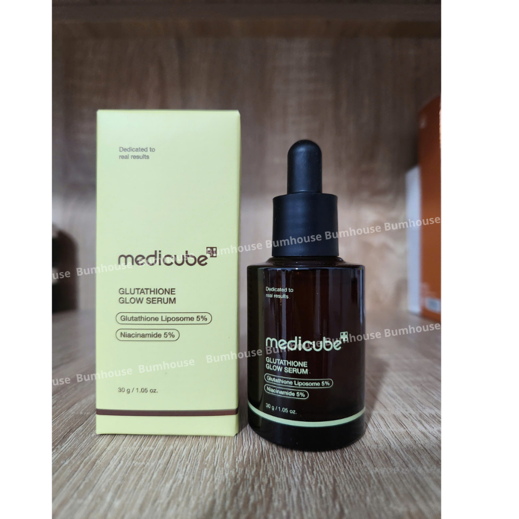 COMBO Serum và Kem Dưỡng Sáng Da Medicube Glutathione Glow Serum 30g + Deep Vita C Capsule Cream 55g