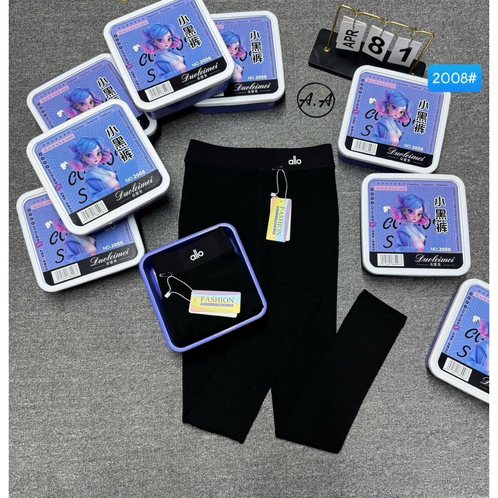 Legging 2008# free size (40 - 60 kg). Có lót nỉ vừa.