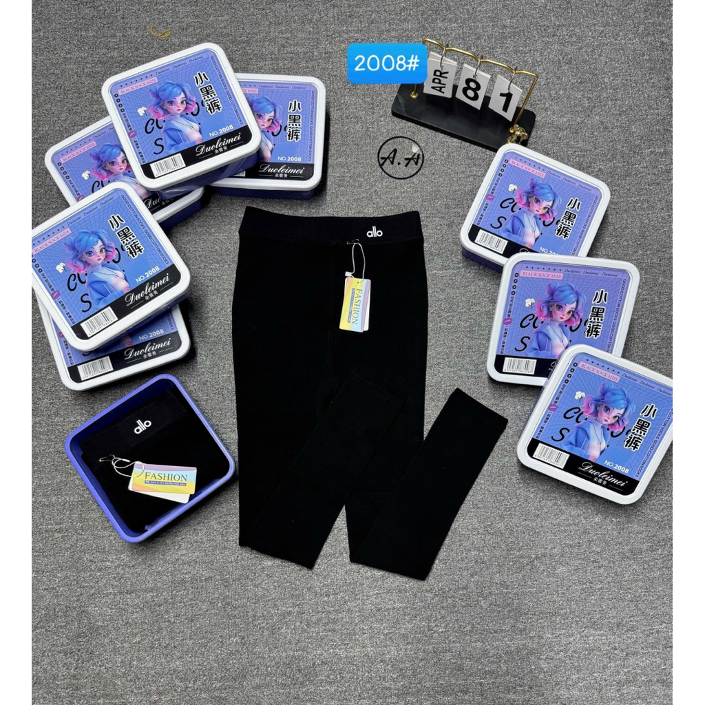 Legging 2008# free size (40 - 60 kg). Có lót nỉ vừa.