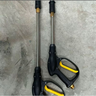 S.úng xịt rửa xe áp lực cao loại dài 50cm - 60cm, vòi xịt rửa tăng áp lắp cho máy xịt rửa áp lực cao gia đinh - ren 22mm