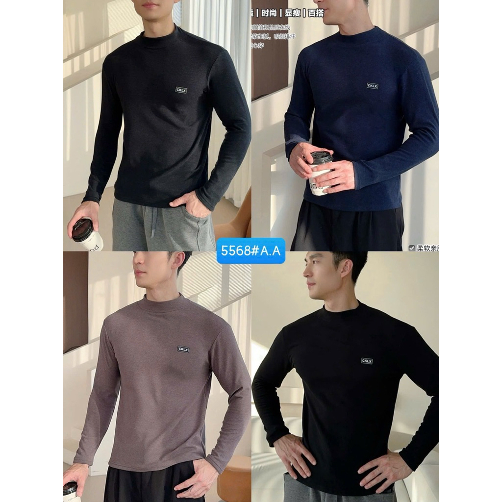 Nhiệt nam 5568# lót nỉ. hàng full hộp sịn sò.
