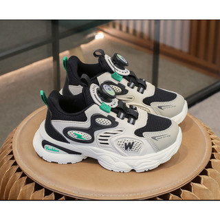 Sz 26-37 Giày Thể Thao Giày Sneakers Đi Học Cho Bé Trai Bé Gái Từ 4 Tuổi K039
