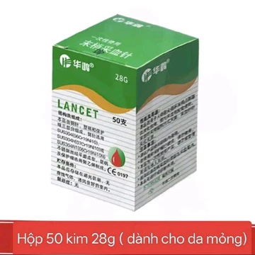 Hộp 50 kim thay thế lễ giác hơi đông y ,kim lấy máu tiểu đường